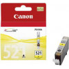 Canon CLI-521Y Yellow Original Ink Cartridge 2936B001 (9 Ml) for Canon iP-3600, iP-4600, iP-4700 , MP-540, MP-550, MP-560, MP-620, MP-630, MP-640, MP-980, MP-990 , MX-860, MX-870